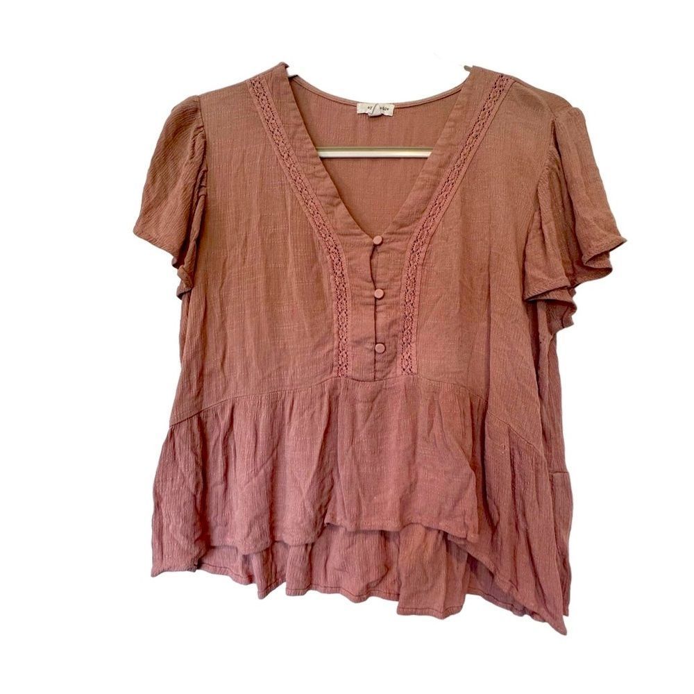 Eyeshadow top in mauve/dusty rose